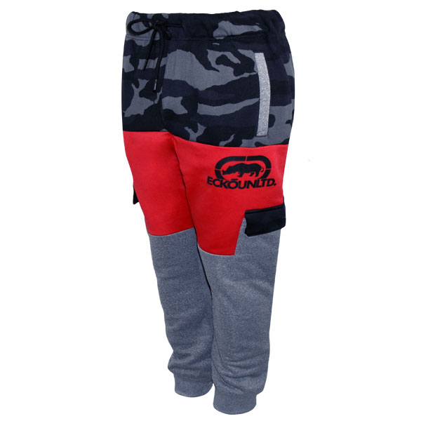 Black Red & Grey Ecko Unltd Joggers