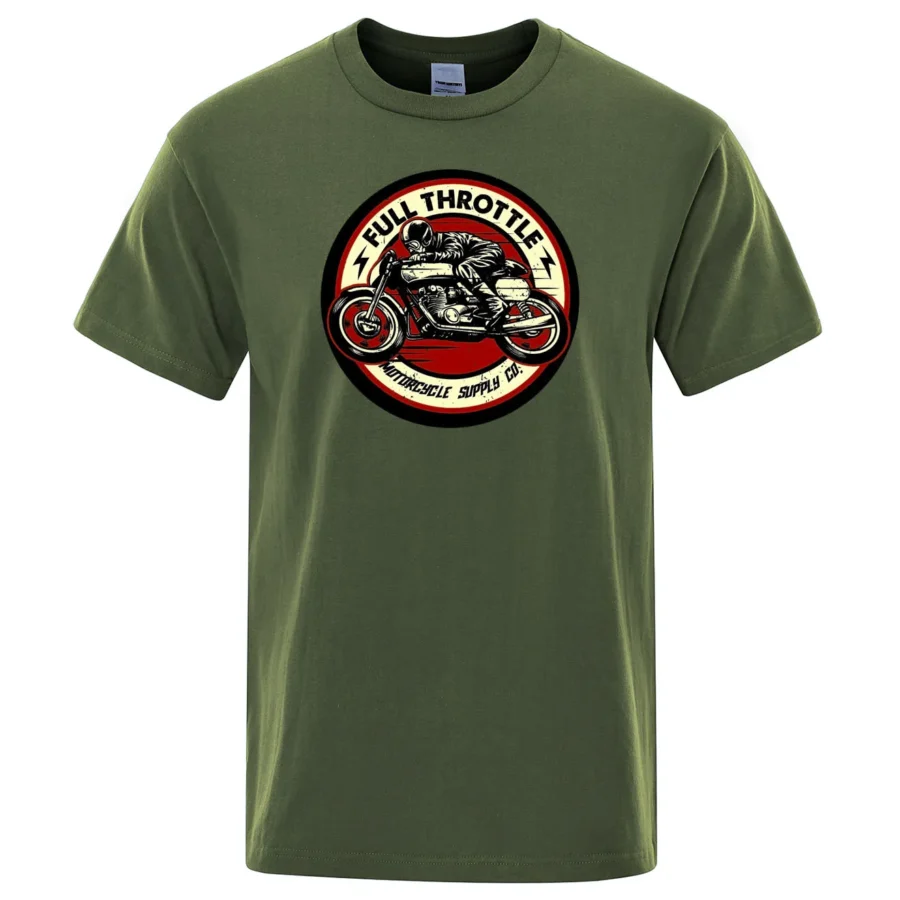 Full Throttle Cafe Racer Rockabilly Biker 1