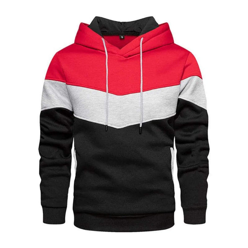 3 Tones Colors Sportswear Hoodies 2