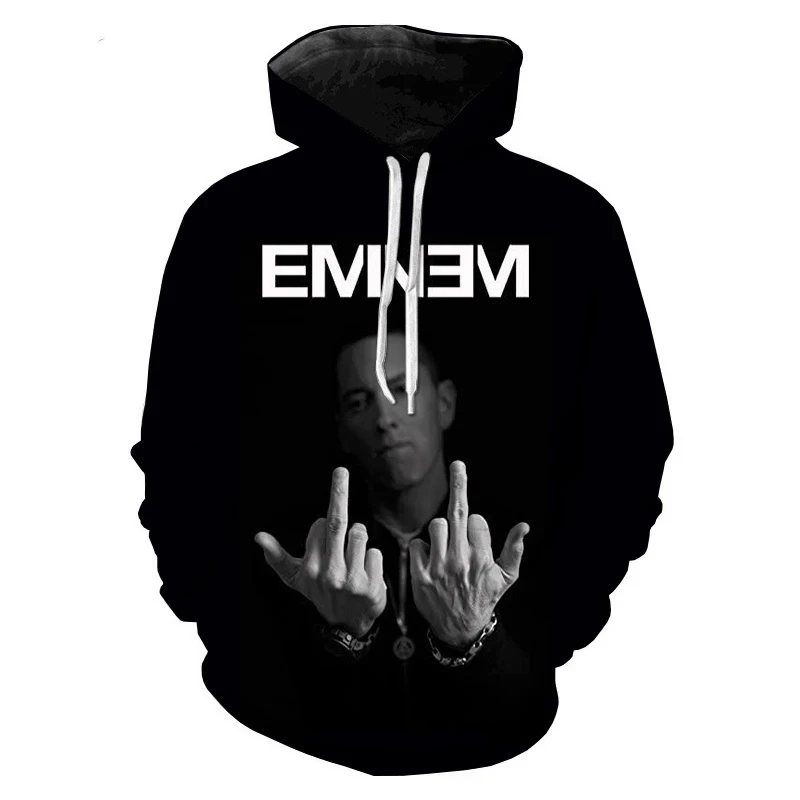 Eminem Satanic Mano Cornuto Hoodies 2