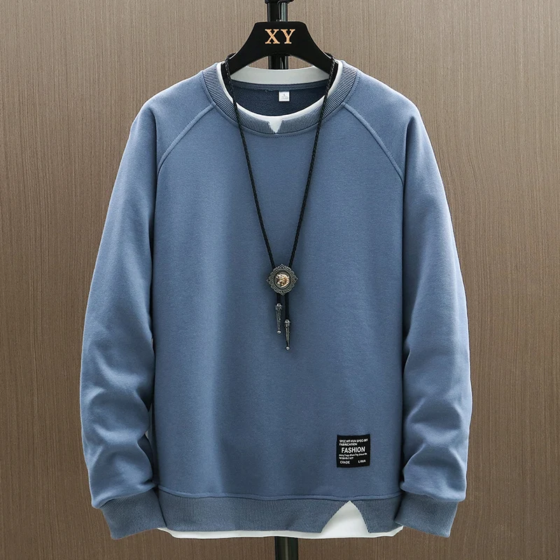 O-Neck Solid Color Fashion Sweatshirts 2