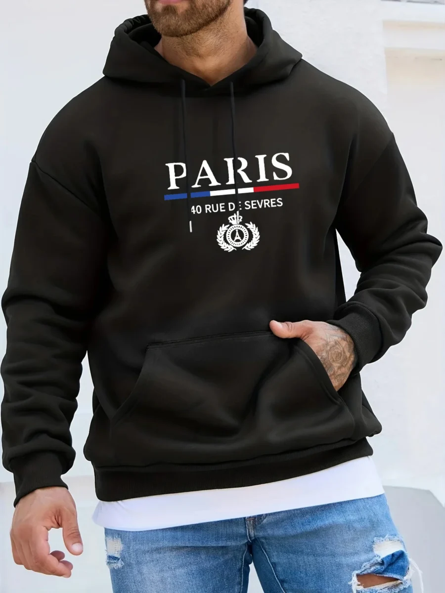 PARIS Autumn Winter Men's Hoodies 2