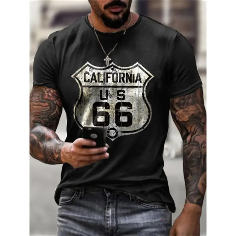 California US Route 66 T-Shirts 1