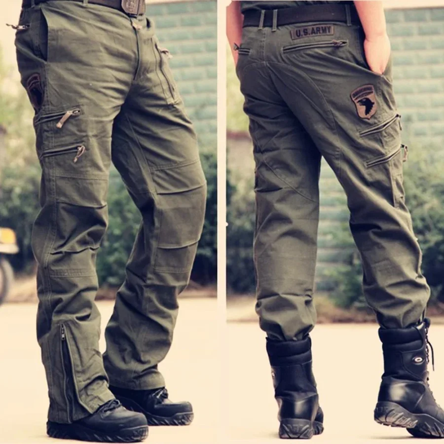 Airborne Vintage Cotton Cargo Pants 1