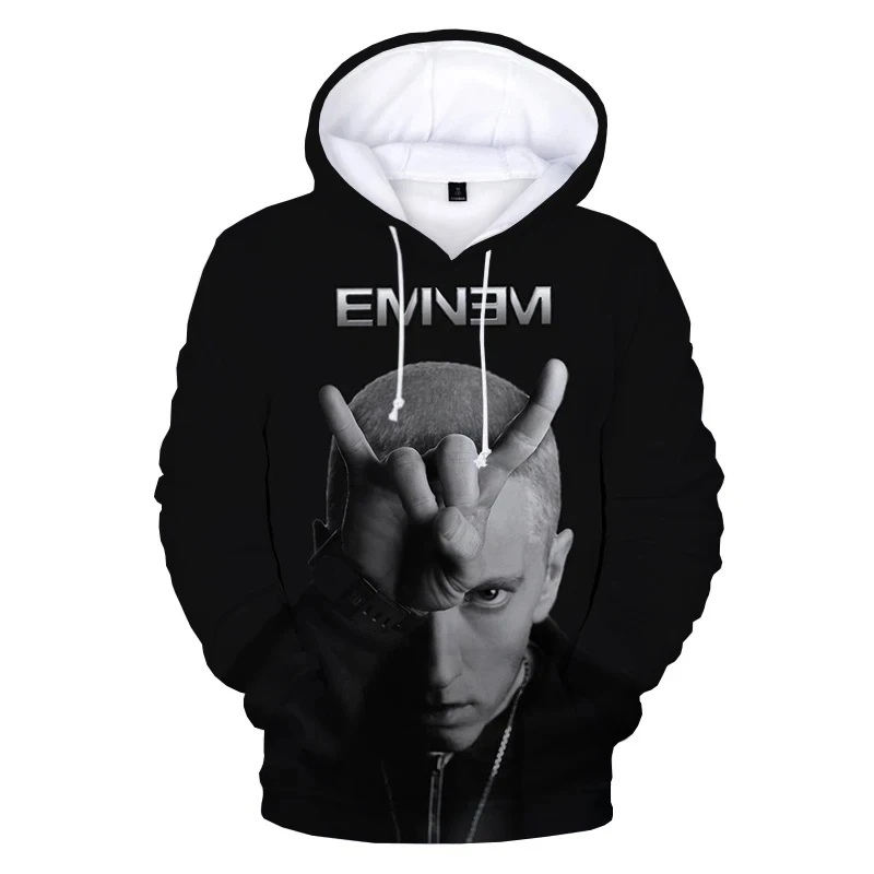 Eminem Satanic Mano Cornuto Hoodies 1