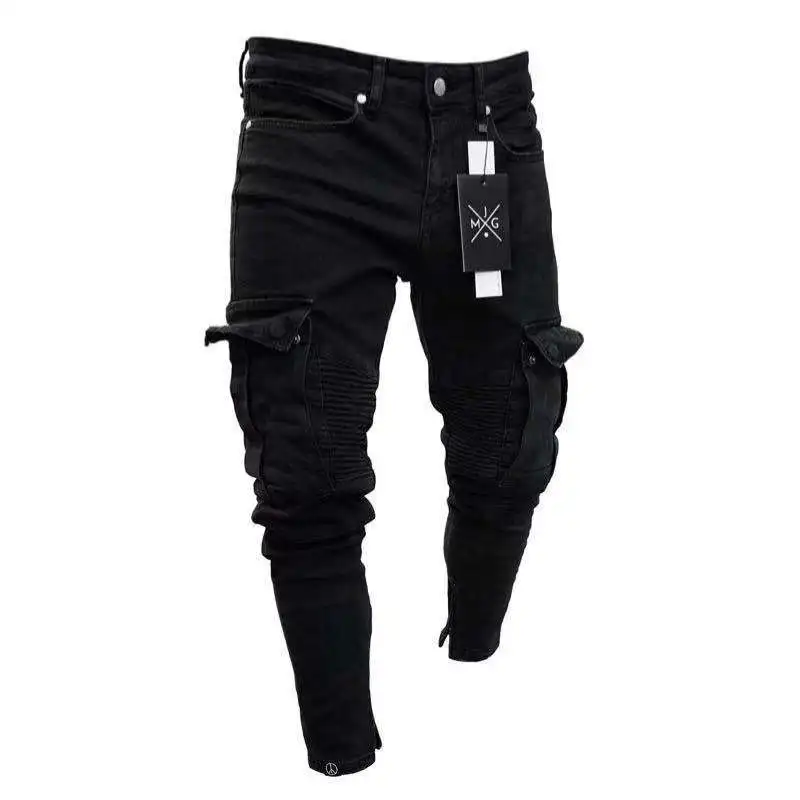 M&G Big Side Pockets Stretch Cargo Pants 1