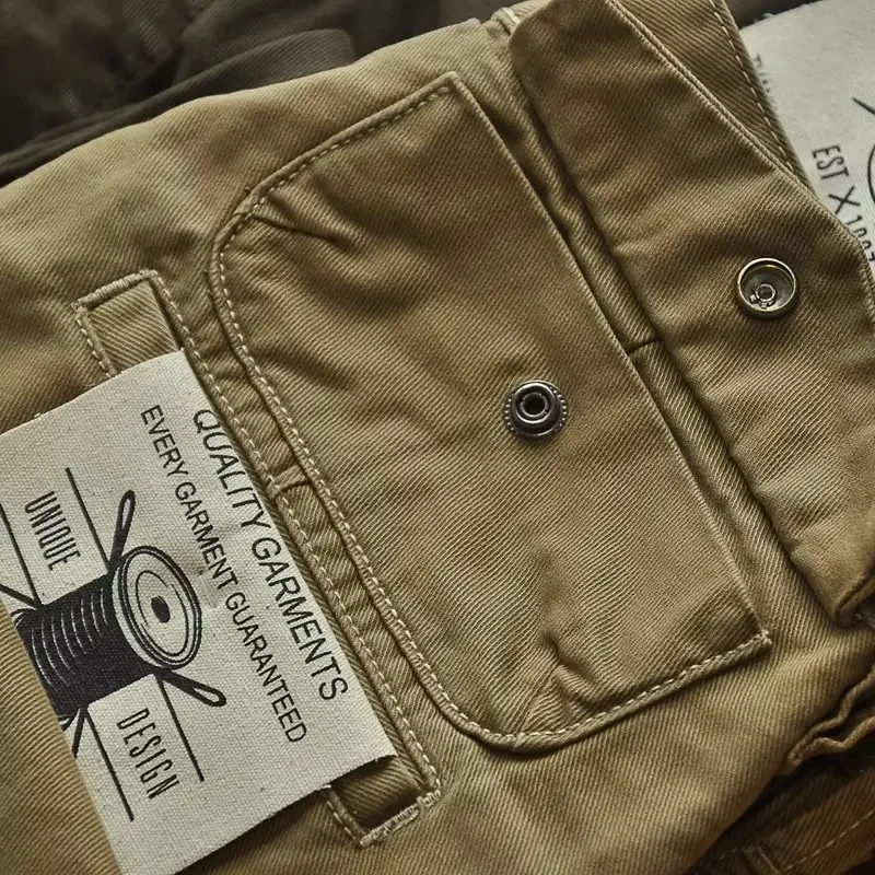 American Retro Heavy-Duty Cargo Pants 1